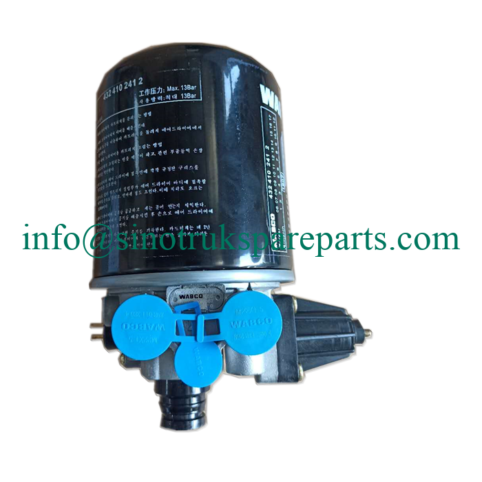 SINOTRUK Spare Parts WG9000360521 air dryer complete