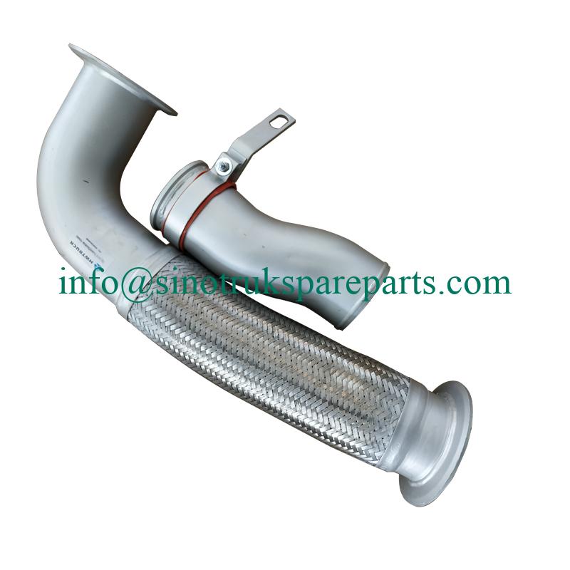 HOWO Spare Parts Howo intercooler pipe WG9725530350