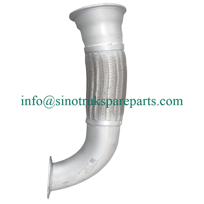 Sinotruk Howo Truck spare parts Exhaust Flexible Hose WG9725549068