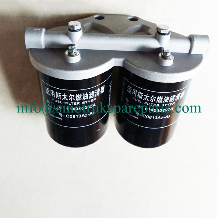 sinotruk howo 0813 fuel filter 614080295