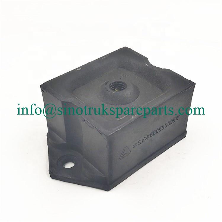 SINOTRUK HOWO TRUCK PARTS FRONT ENGINE MOUNTING WG1680590095