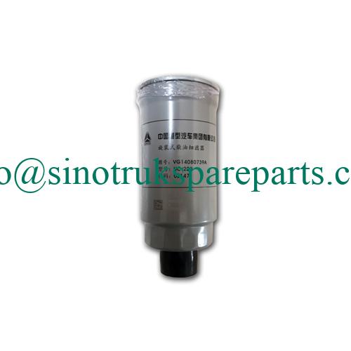 Sinotruck howo truck parts Secondary Fuel filter VG14080739A