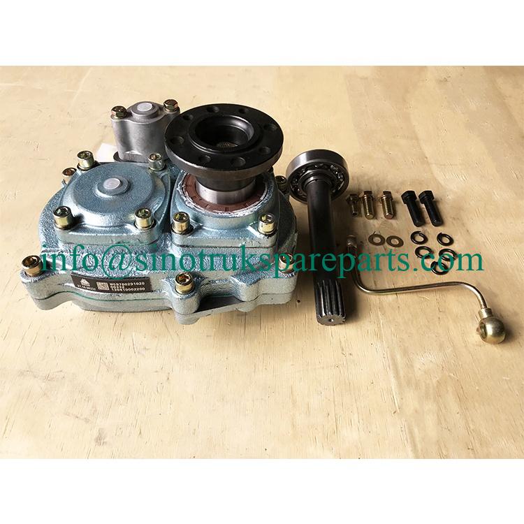 howo transmission gear box parts PTO assembly WG9700291020 for HW70