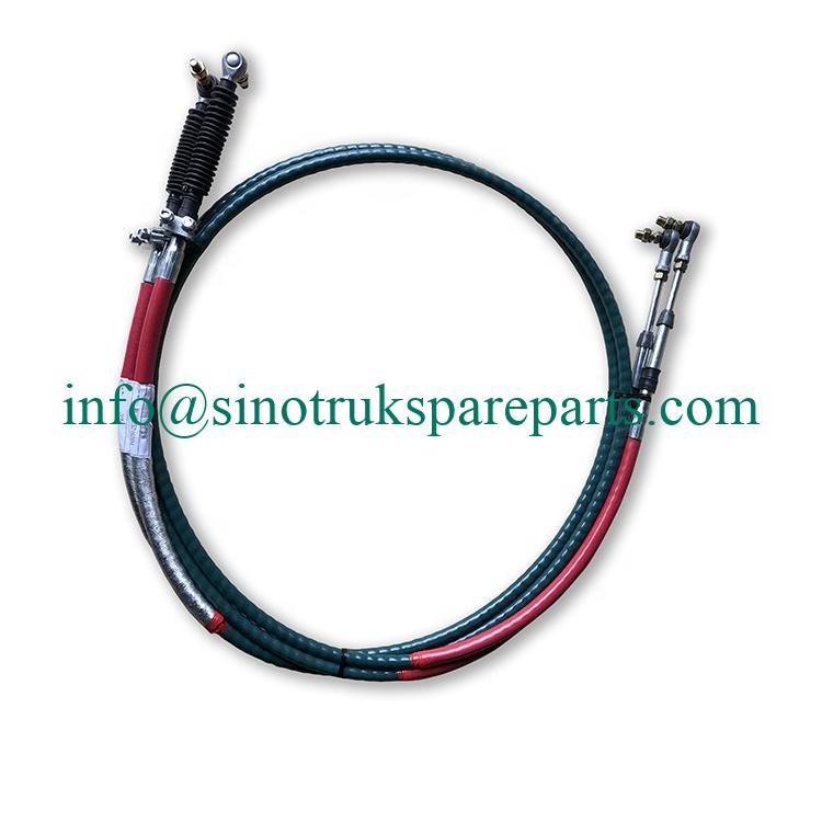 sino truck spareparts gear shift cable WG9725240204 howo truck parts