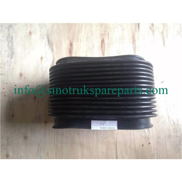 HOWO A7 Truck cab parts Corrugated Pipe WG9925190002