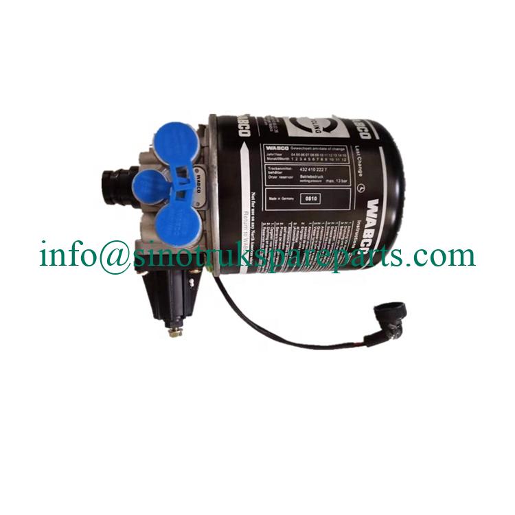 Sinotruk HOWO spare parts Air dryer WG9000360500