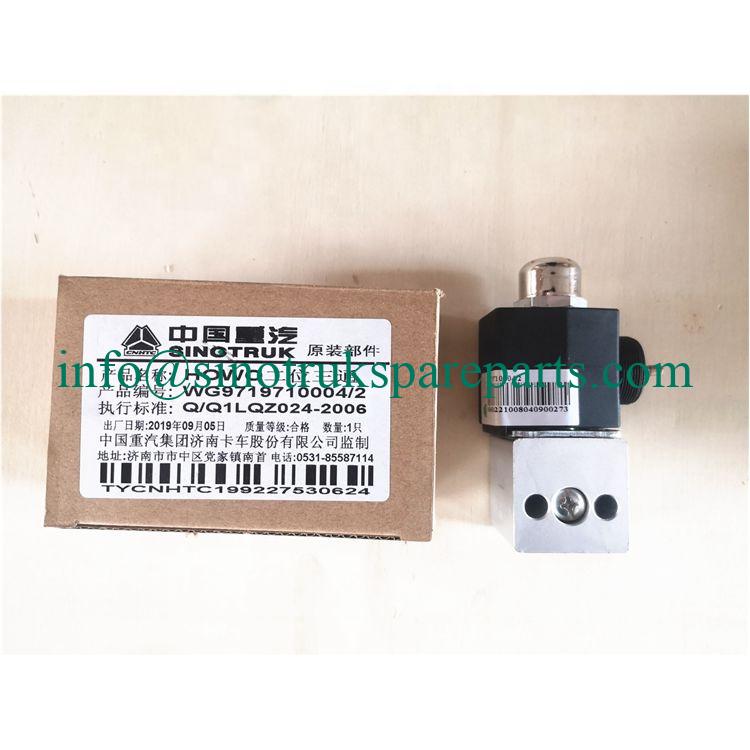 SINOTRUK SPARE PARTS TWO THREE-WAY SOLENOID VALVE WG9719710004/2