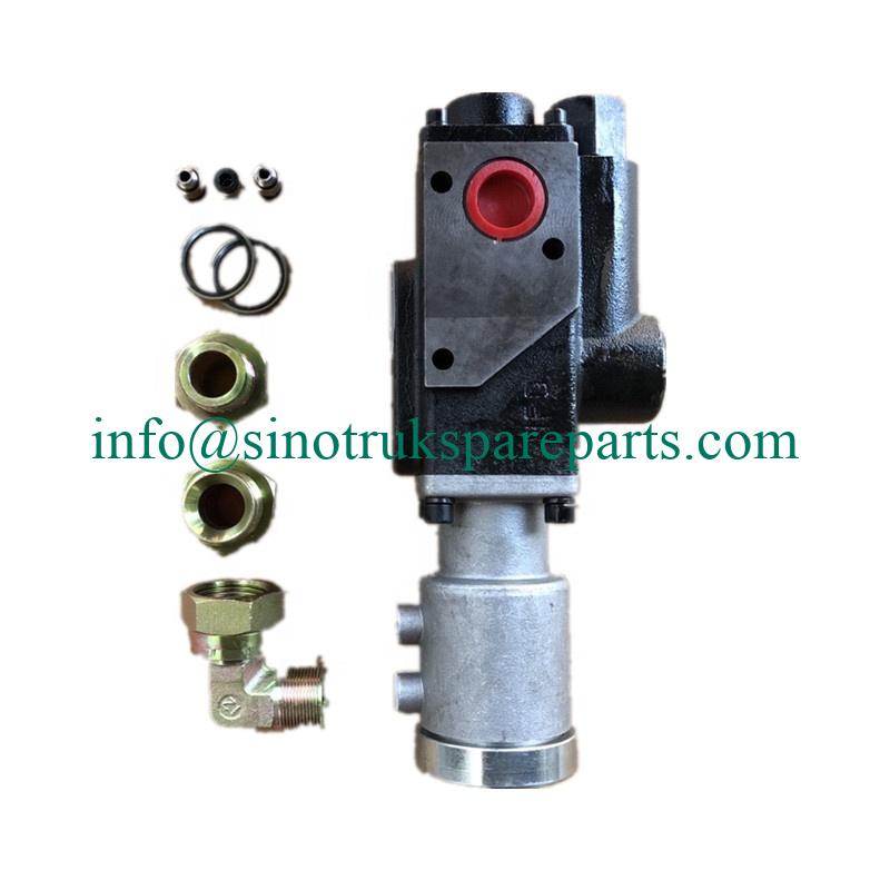 Sinotruk HOWO Dump Truck hydraulic tank distribution valve 34QHF-000