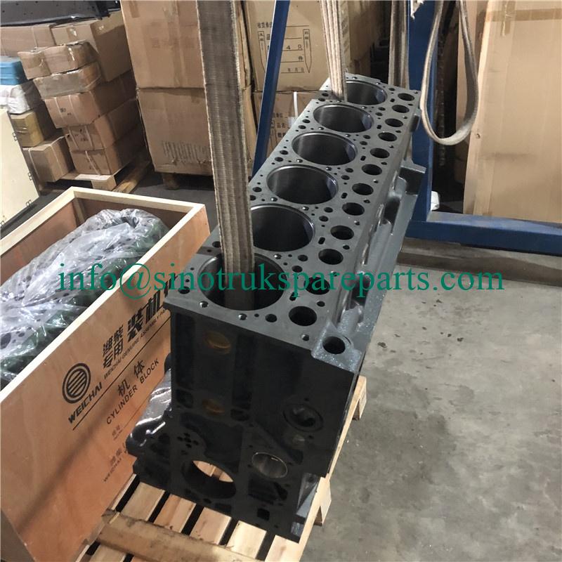 sinotruk howo weichai engine spare parts truck Cylinder block assy AZ1095010030