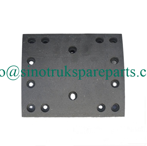 SINOTRUK HOWO TRUCK PARTS AZ9231342068 BRAKE LINER truck liner parts liner truck parts accessories