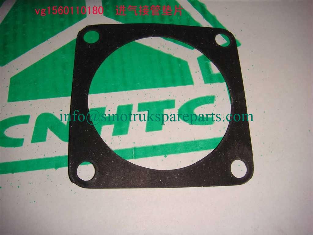 Sinotruk howo truck spare parts inlet pipe gasket VG1560110180