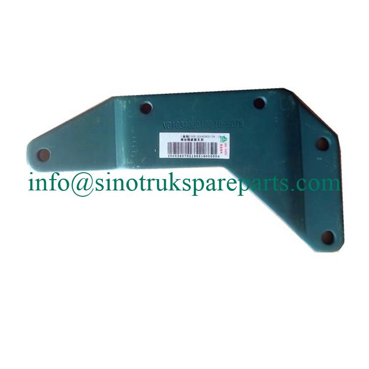 SINOTRUK HOWO TRUCK ENGINE PARTS DIESEL FILTER BRACKET VG1034080109