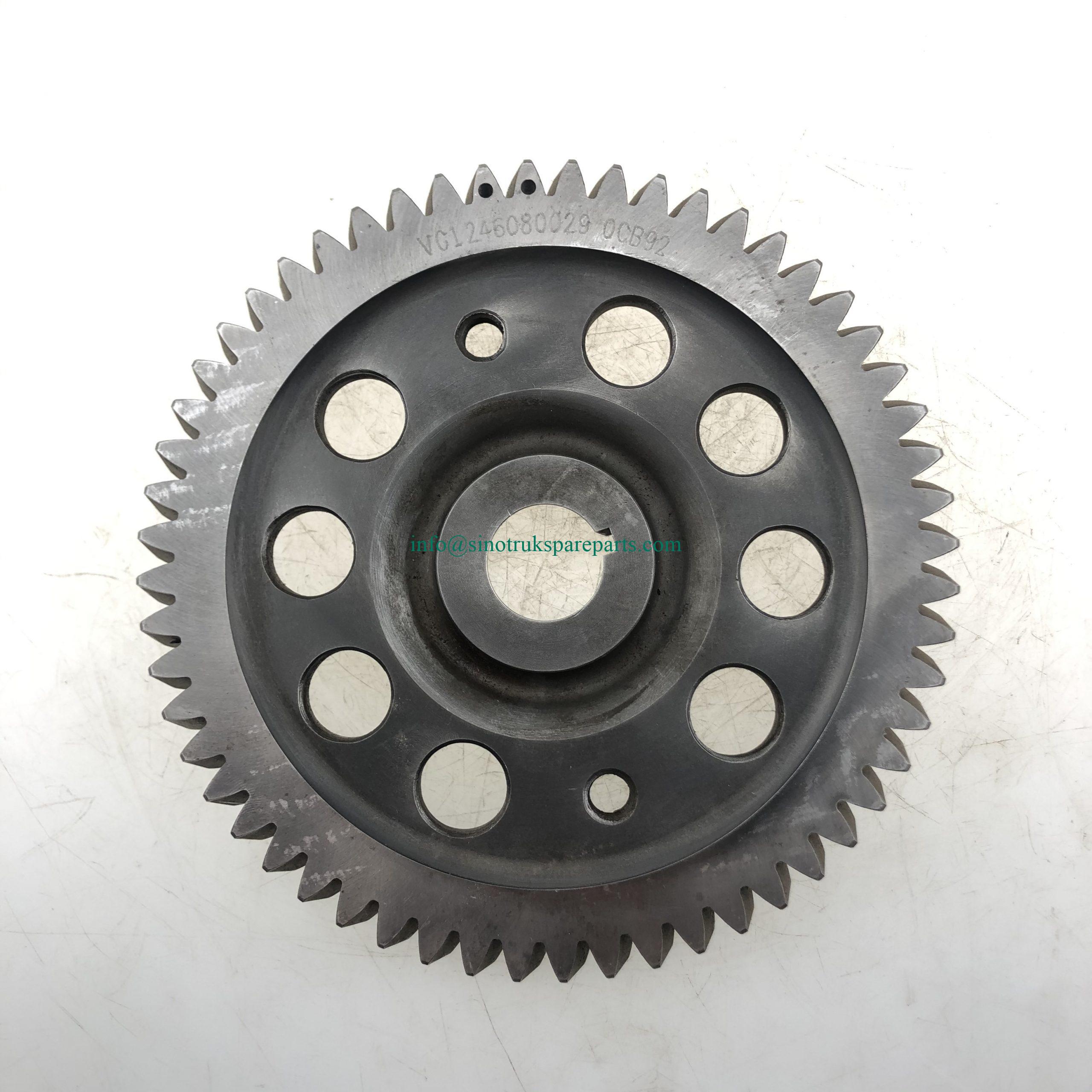 Sinotruk HOWO truck parts oil pump drive gear VG1246080029