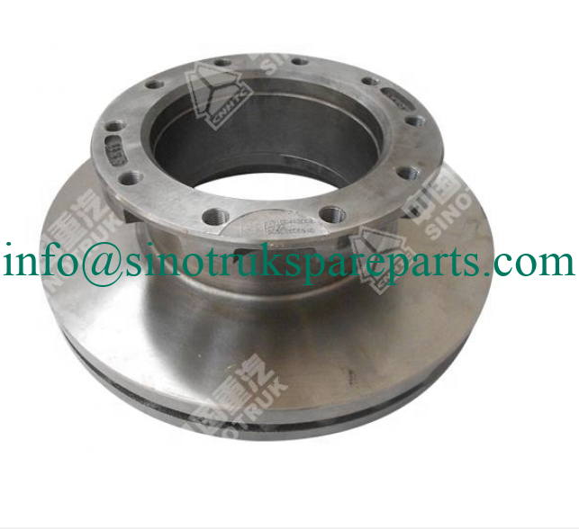 Sinotruk HOWO original parts brake disc WG9100443003 for Front axle of disc brake