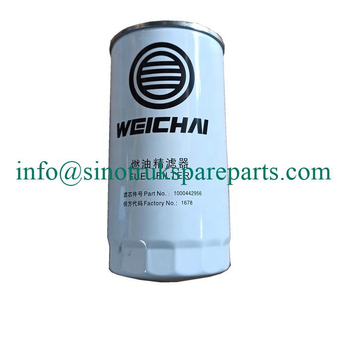 SINOTRUK HOWO WEICHAI Engine Fuel Filter 1000442956 Fuel Filter 1000422381