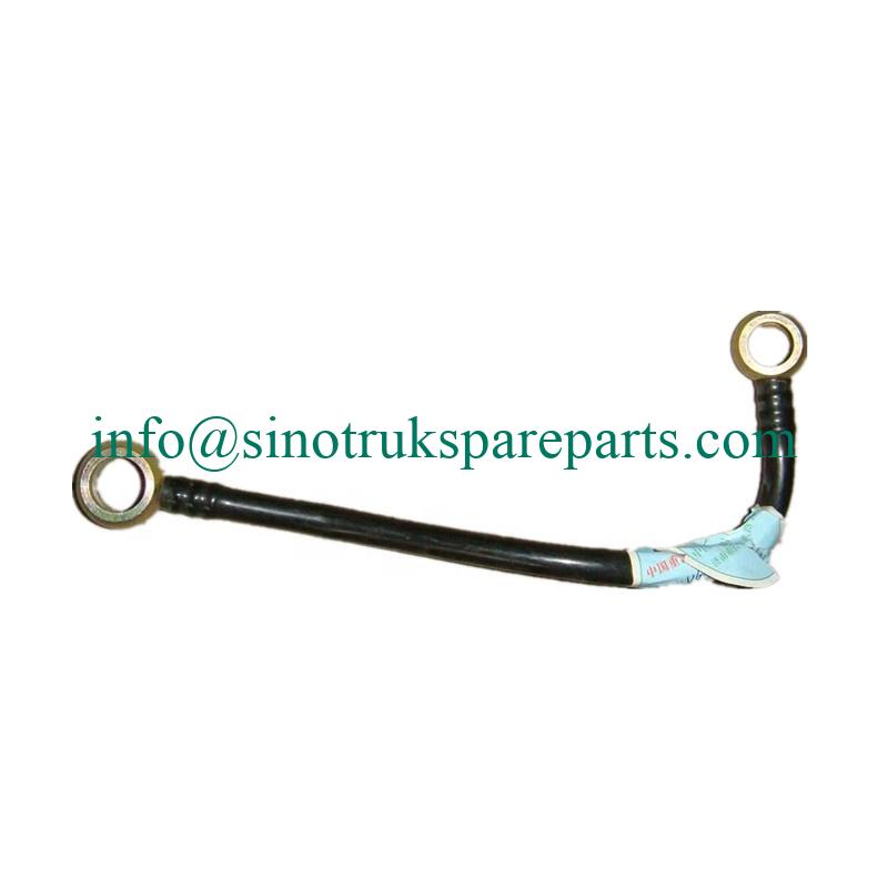Sinotruk howo truck spare parts engine oil return pipe VG1540089097
