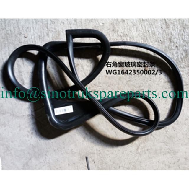 Sinotruk howo truck spare parts Rubber Seal strip WG1642350001