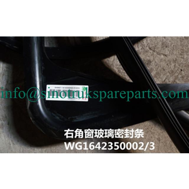 Sinotruk howo truck spare parts Rubber Seal strip WG1642350002
