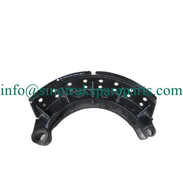Brake shoe assembly for SINOTRUCK HOWO 70 ton truck spare parts AZ9770440003
