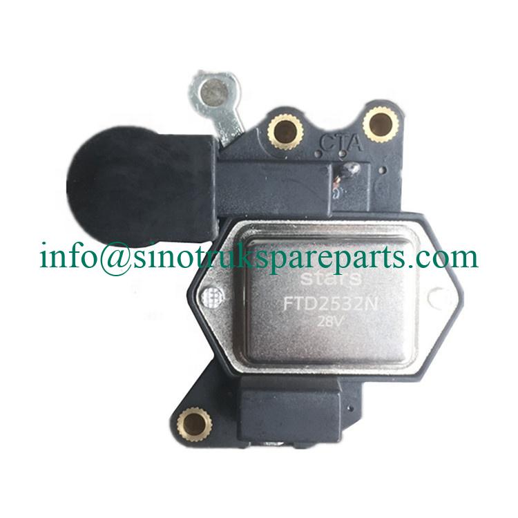 Sinotruk howo parts generator regulator FTD2532N for Alternator