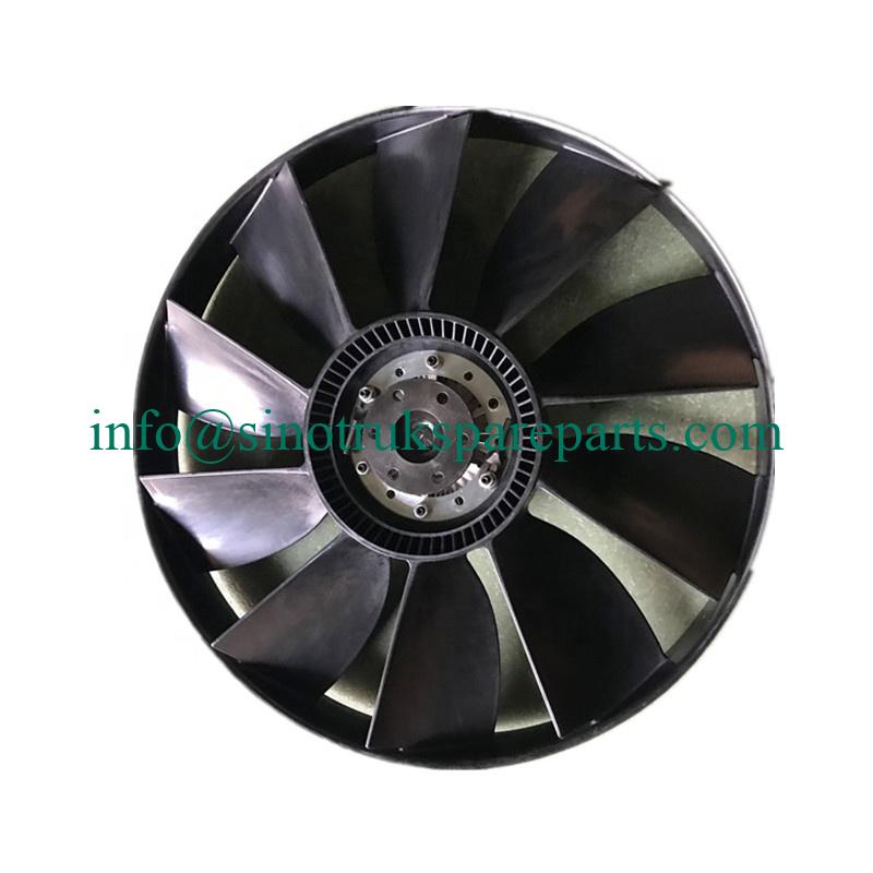 SINOTRUK heavy truck parts 640 Silicone oil fan VG1500060402