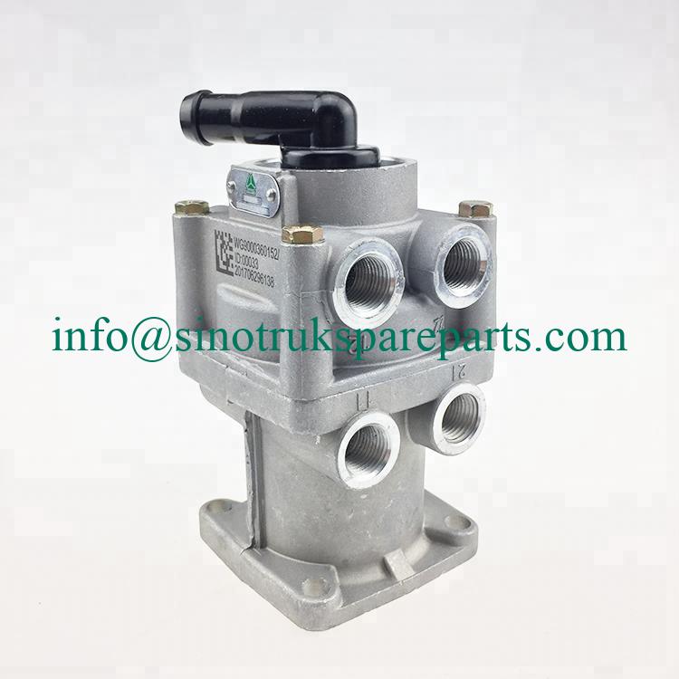 Sinotruk Howo spare parts Brake valve WG9000360152