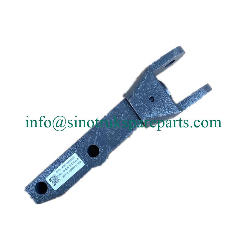 Sinotruk HOWO truck parts shock absorber lower bracket WG9100680665