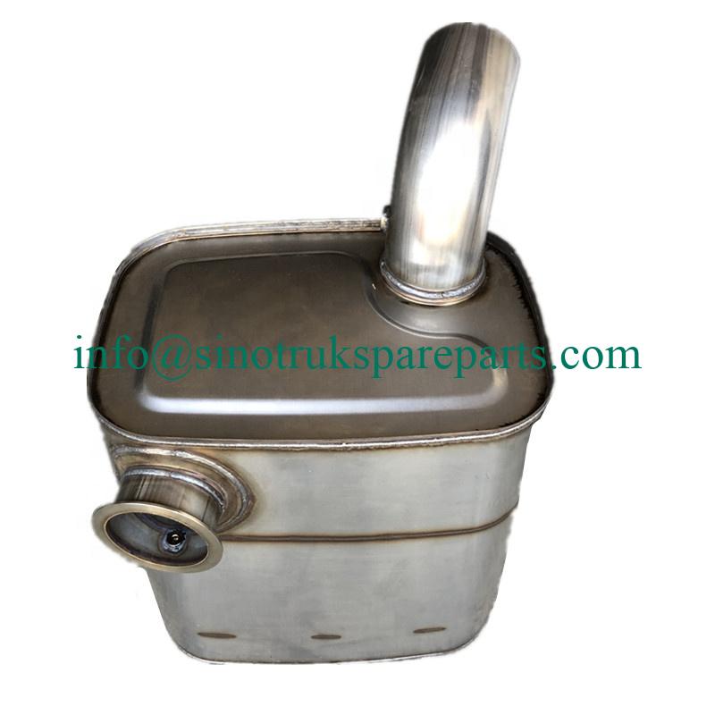 Sinotruk Howo engine Muffler WG9725540002 for heavy truck