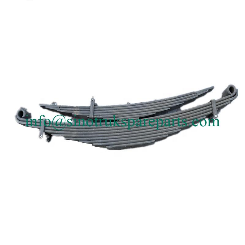 Sinotruk Howo truck spare parts Front left leaf spring WG9731520011