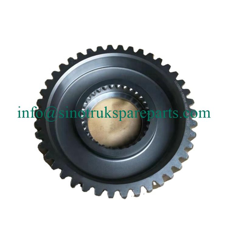 12JS200T-1707106Sinotruck howo spare part reducing gear for FAST gearbox sub-gearbox