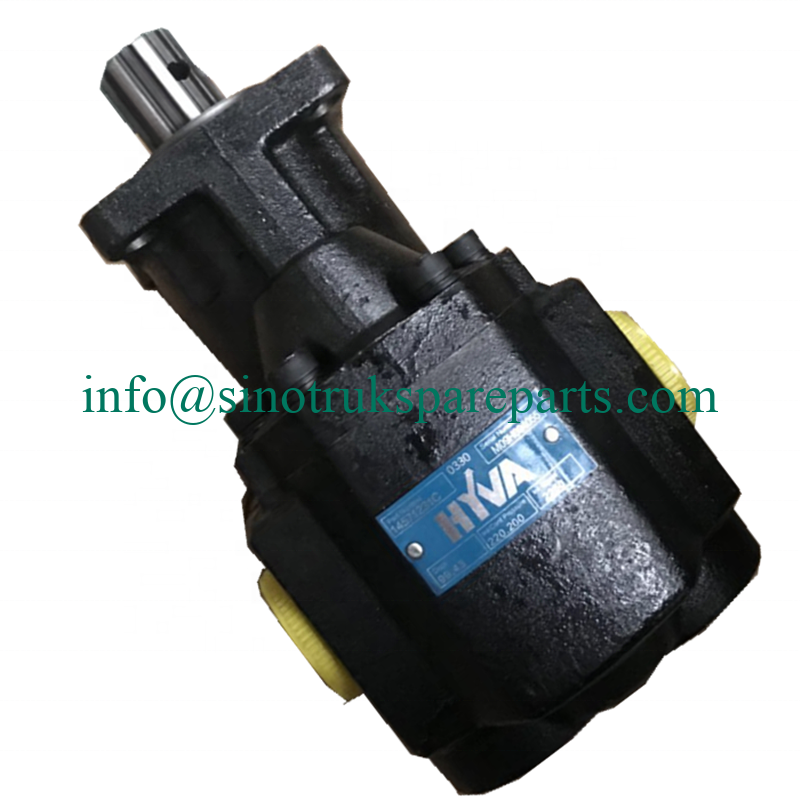 HOWO TRUCK HYVA hydraulic gear pump 145711231c