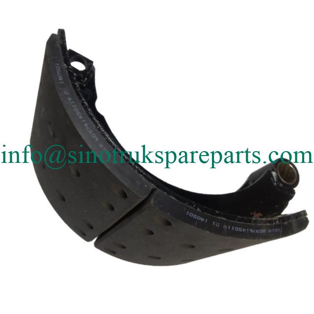 Sinotruk HOWO STR brake system brake shoe assembly WG9000340070