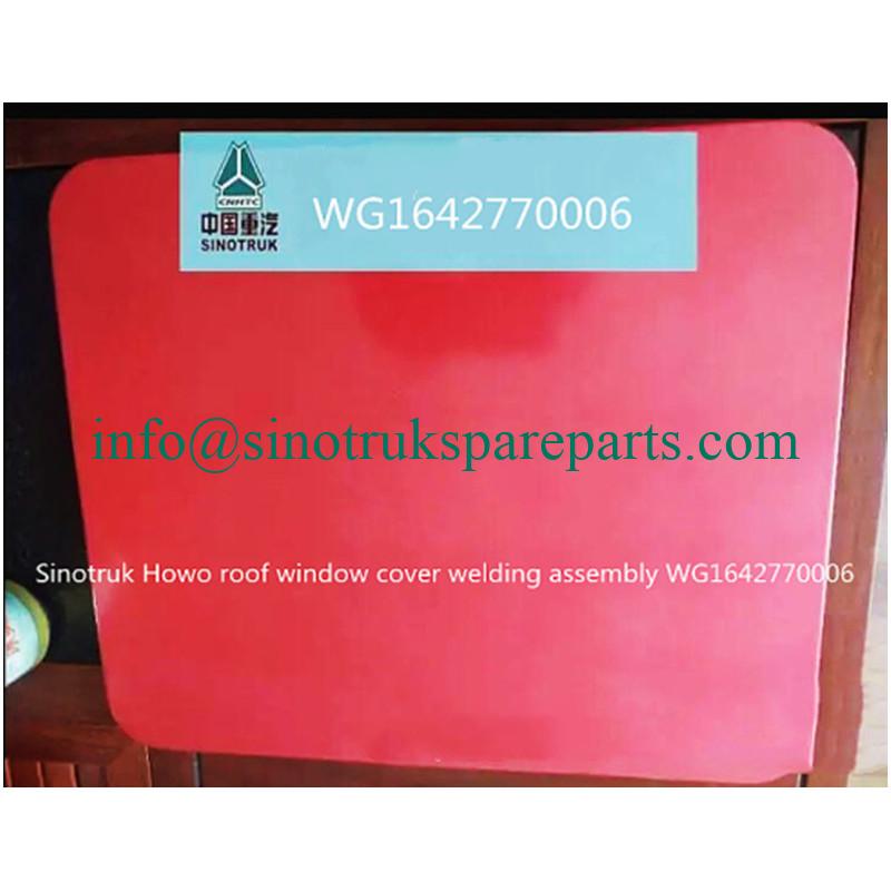 Sinotruk Howo roof window cover welding assembly WG1642770006