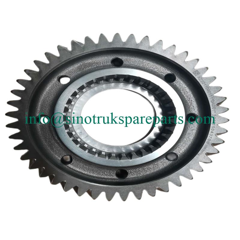 SINOTRUK part AZ2211040017 Main shaft third gear