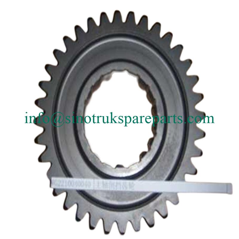 SINOTRUK part WG2210040040 Main shaft reverse gear