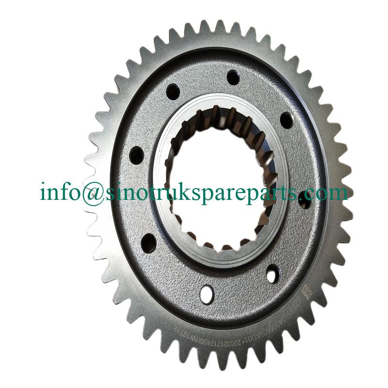 SINOTRUK part WG2210040066 Main shaft reverse gear