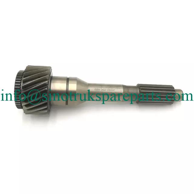 gearbox spare part input shaft 694 262 0002 6942620002 for G60 G85 gearbox Atego truck
