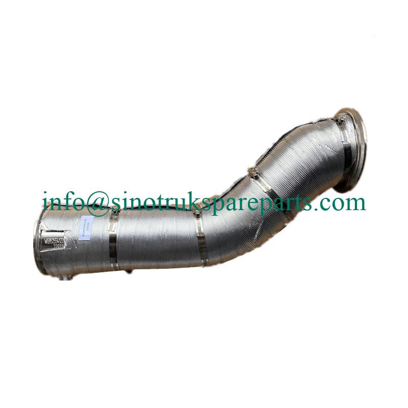Sinotruk howo truck parts muffler exhaust pipe WG9525541228