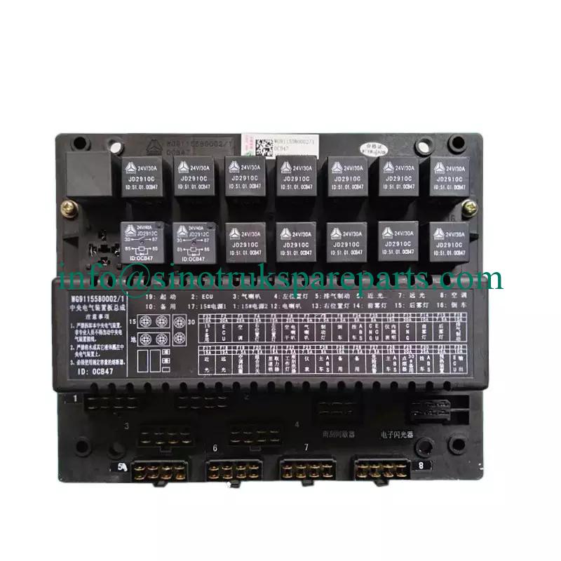 WG9115580002 SINOTRUK JWZ Control module Fuse box
