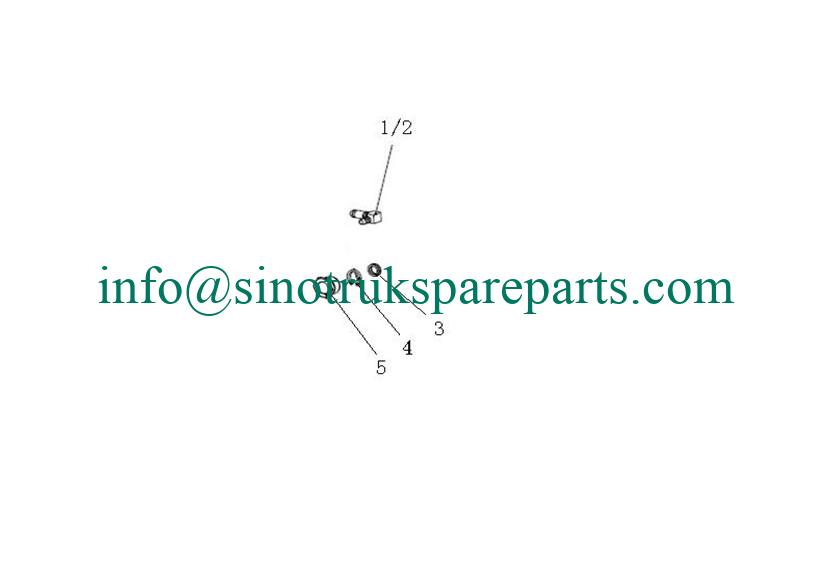 sinotruk spare parts WG9000361201 Brake System -sinotruk parts