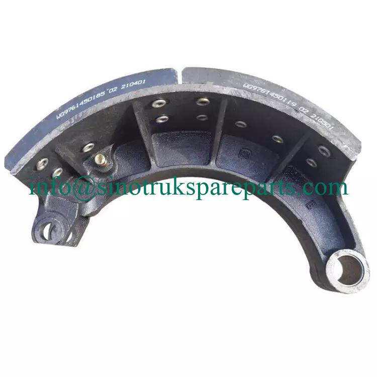 Sinotruk howo truck parts brake lining WG9761450185