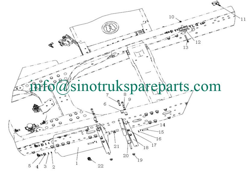 sinotruk spare parts Air Reservoir 20L St.WG9000360700 -sinotruk parts