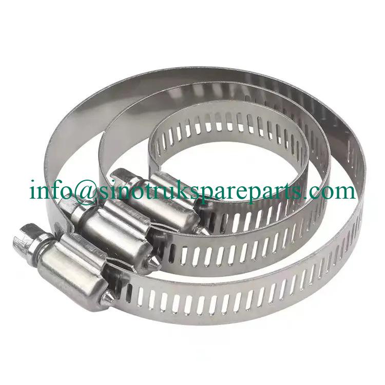 sinotruk spare parts-202V67129-0013 SITRAK C7H Hose clamp 120-140mm-Howo Truck Spare Parts