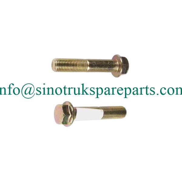 sinotruk engine parts Q1840870S Hexagon flange bolt