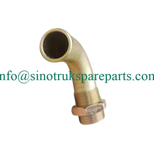 sinotruk engine parts VG1246130016 Air inlet pipe joint of air compressor