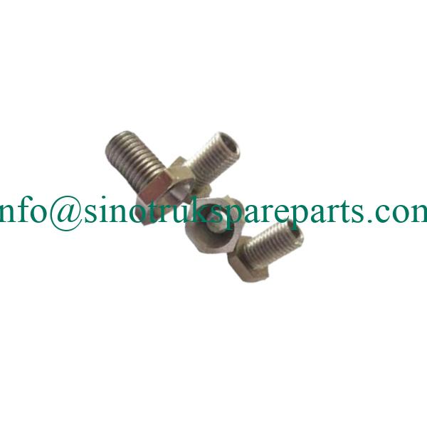 sinotruk gearbox parts 190003962607 Hollow bolt