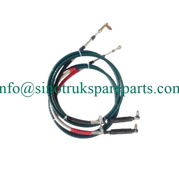 Sinotruk HOWO A7 Hw19710090608 Hw15710091232 Hw19710 Hw19712 Transmission Wg9725240202 Gear Shifting Cable Gearbox Parts