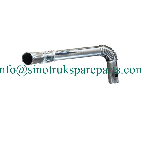 HOWO spare parts radiator water outlet pipe WG9925530060